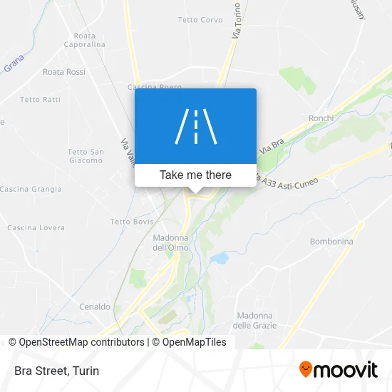 Bra Street map