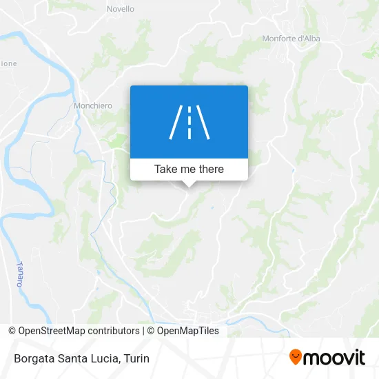 Borgata Santa Lucia map