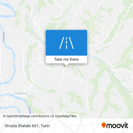 Strada Statale 661 map