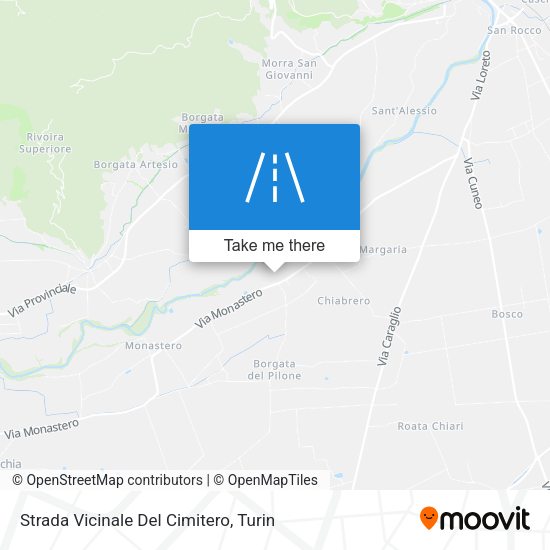 Strada Vicinale Del Cimitero map