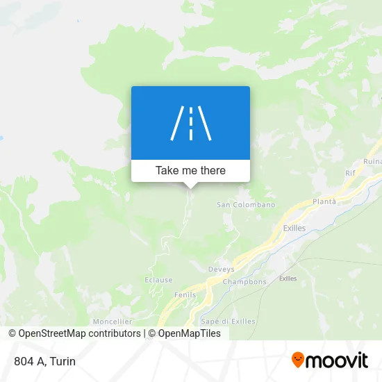 804 A map