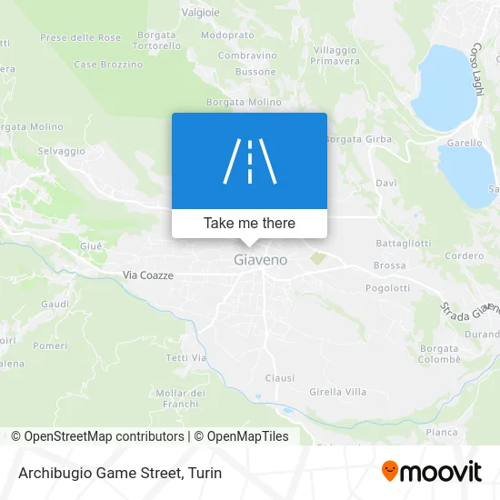 Archibugio Game Street map