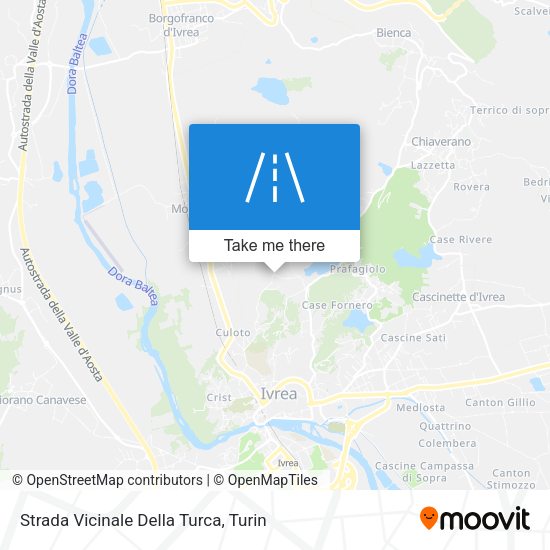 Strada Vicinale Della Turca map