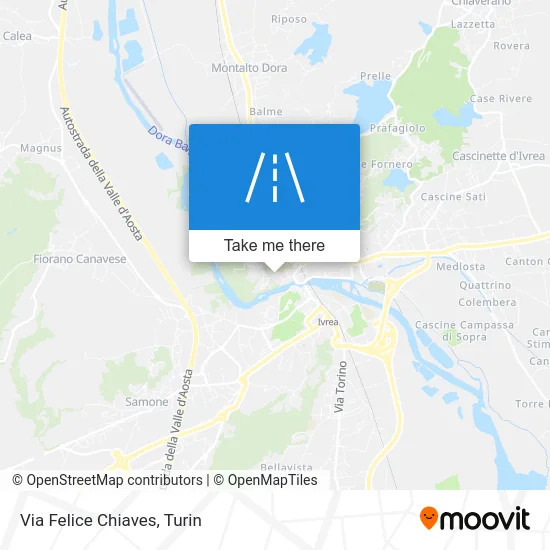 Felice Chiaves Street map