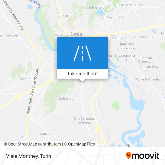 Viale Monthey map