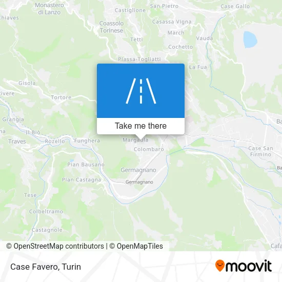 Case Favero map