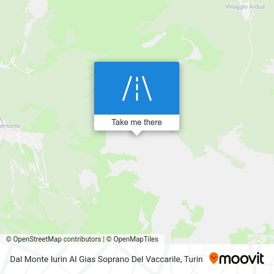 Dal Monte Iurin Al Gias Soprano Del Vaccarile map