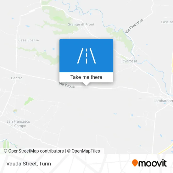 Vauda Street map