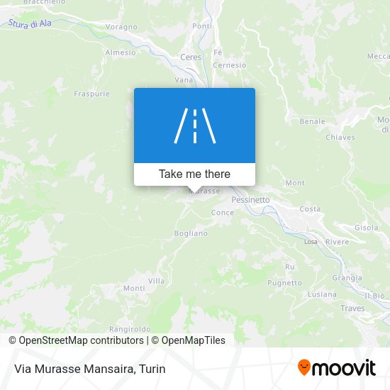 Via Murasse Mansaira map