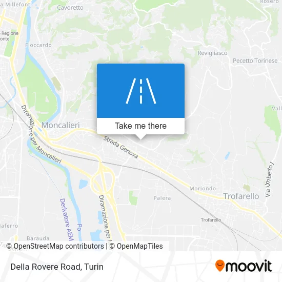 Della Rovere Road map