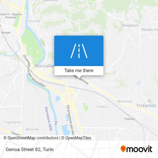 Genoa Street 82 map