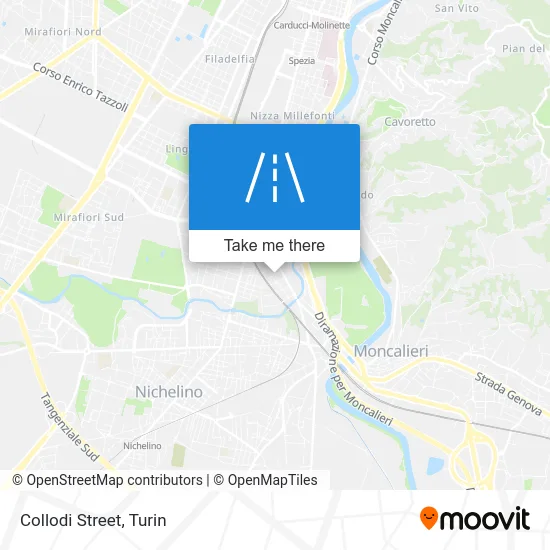 Collodi Street map