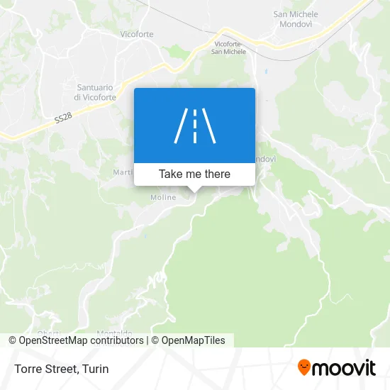 Torre Street map