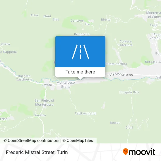 Frederic Mistral Street map