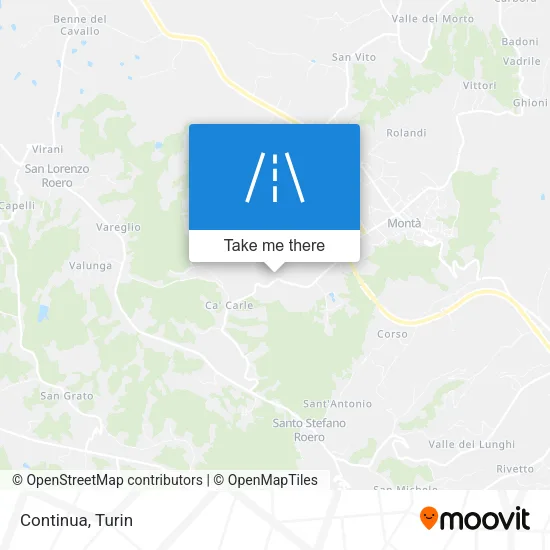 Continua map