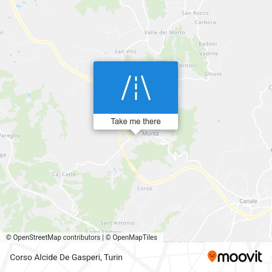 Corso Alcide De Gasperi map