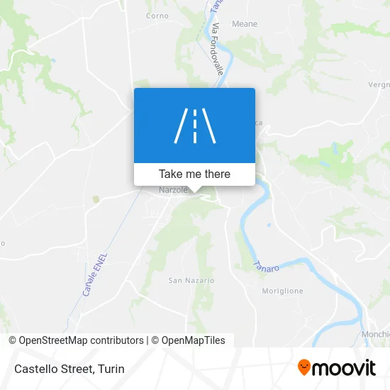 Castello Street map