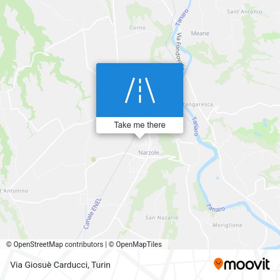 Via Giosuè Carducci map