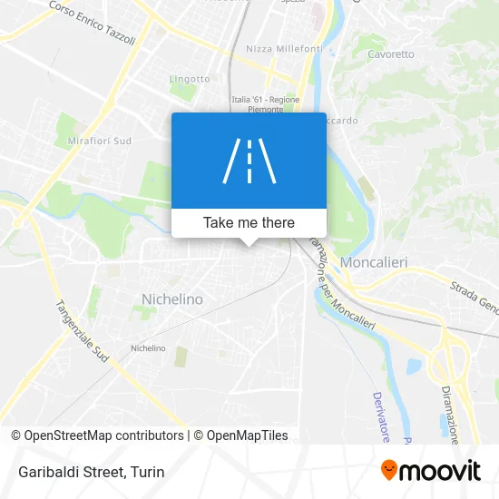 Garibaldi Street map