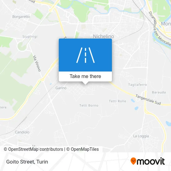 Goito Street map