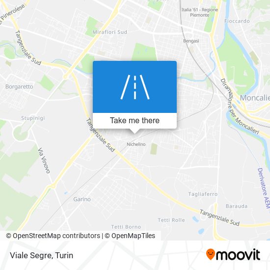 Viale Segre map