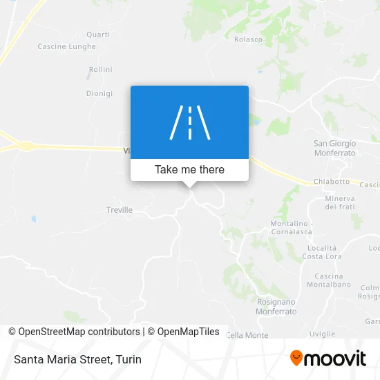 Santa Maria Street map