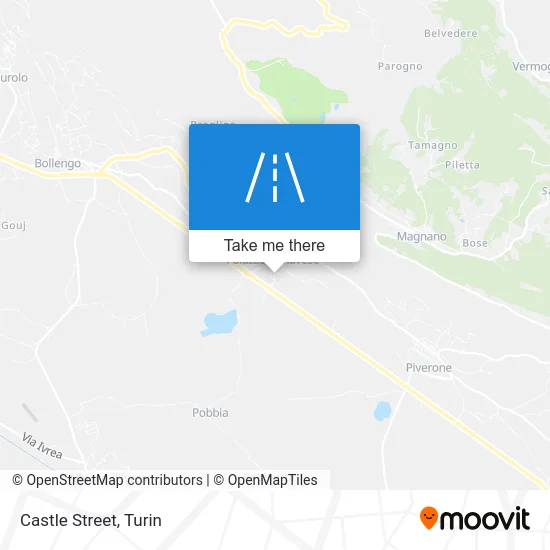Castle Street map