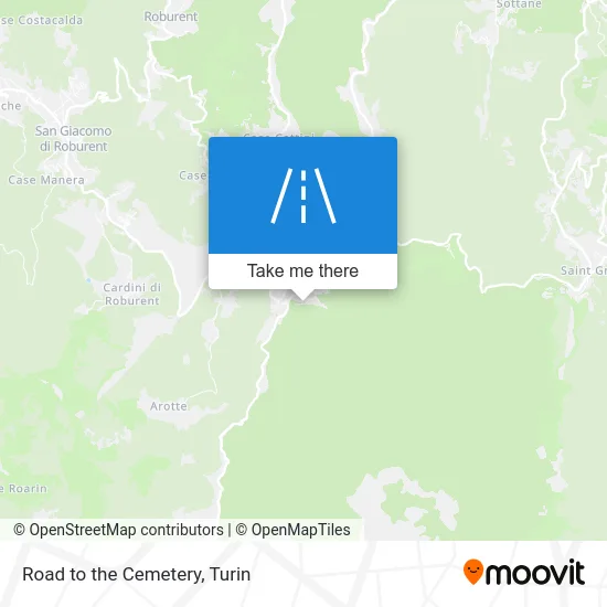 Road to the Cemetery map