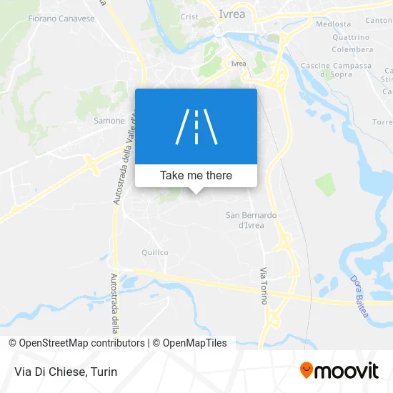 Di Chiese Street map