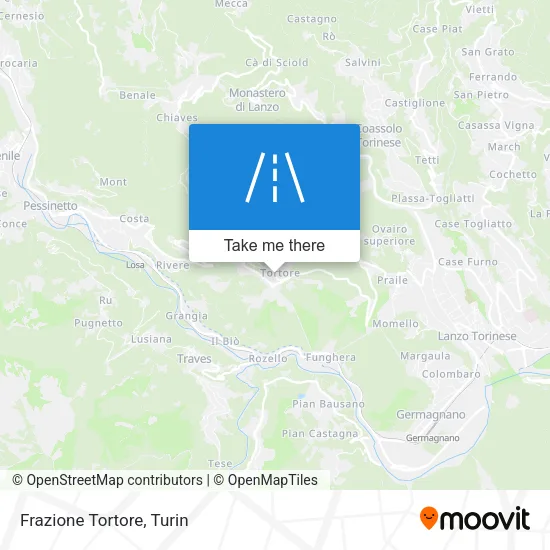 Frazione Tortore map