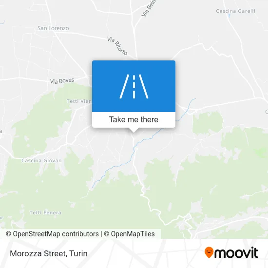 Morozza Street map