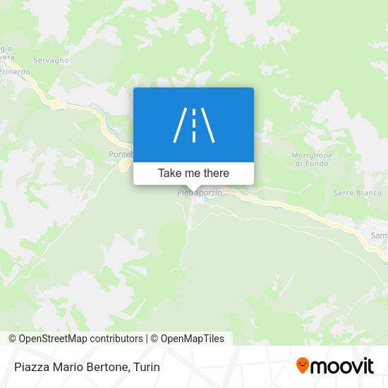 Piazza Mario Bertone map