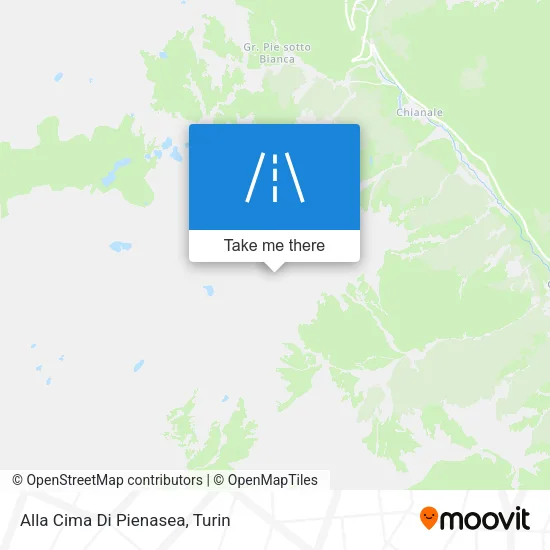 Alla Cima Di Pienasea map