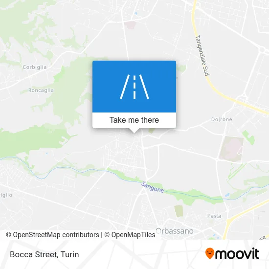 Bocca Street map
