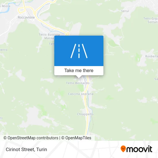 Cirinot Street map