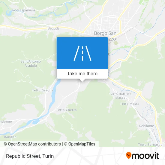 Republic Street map