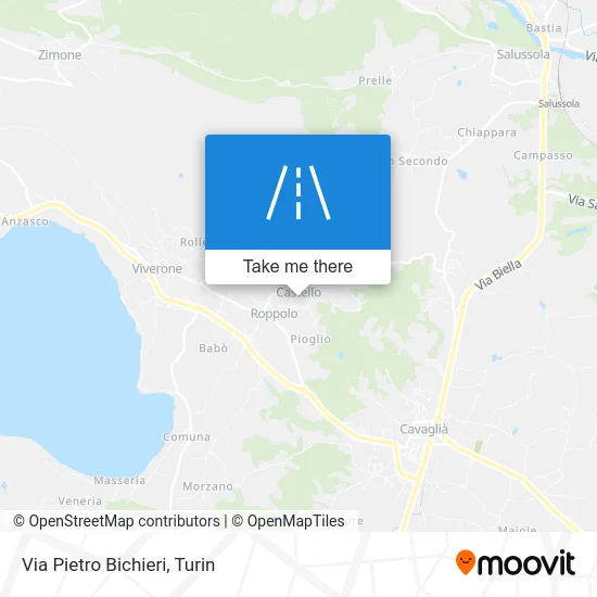 Pietro Bichieri Street map