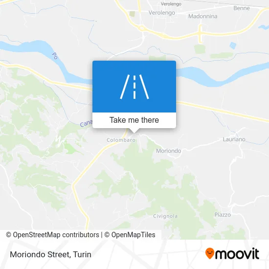 Moriondo Street map