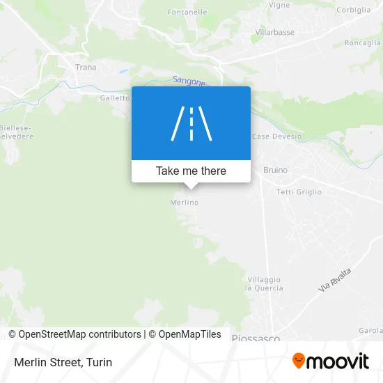Merlin Street map