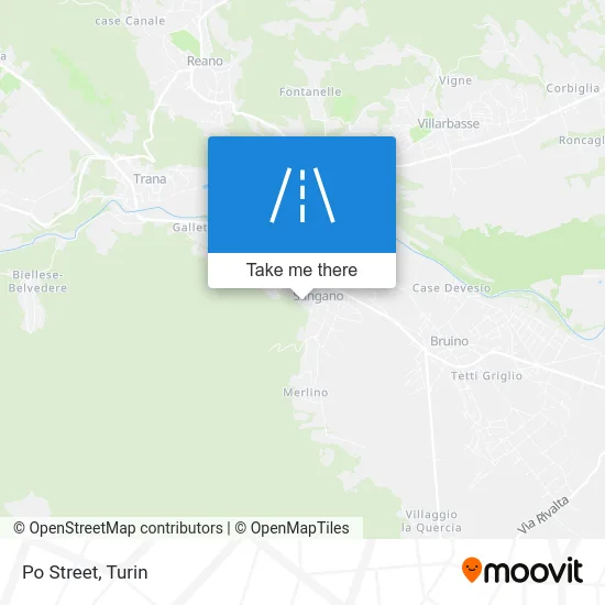 Po Street map