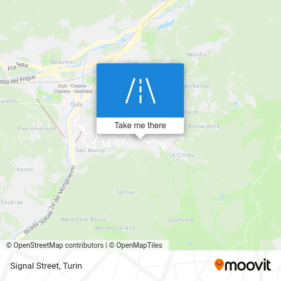 Signal Street map