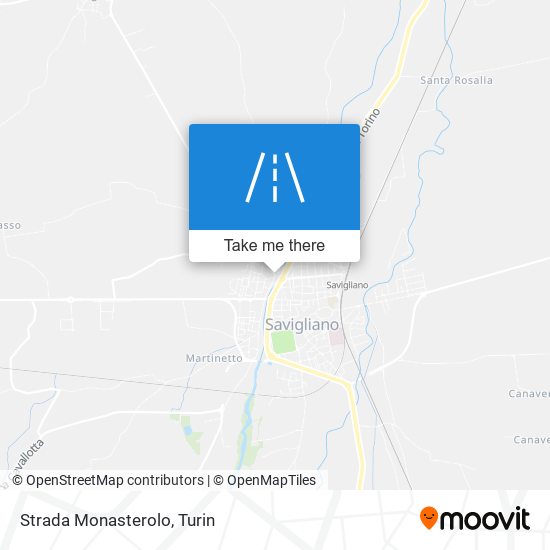 Strada Monasterolo map