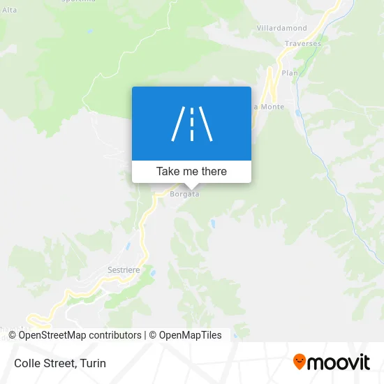 Colle Street map