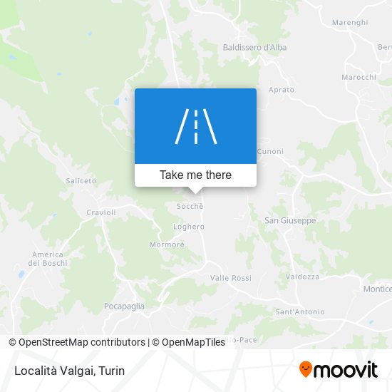 Località Valgai map