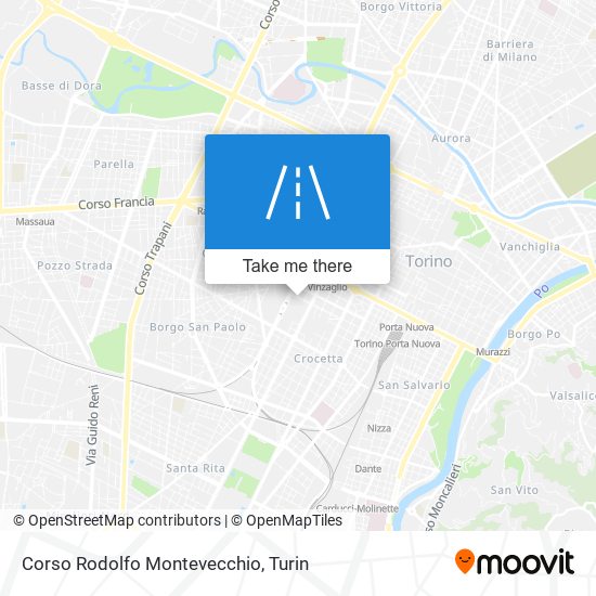 Corso Rodolfo Montevecchio map