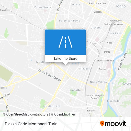 Piazza Carlo Montanari map