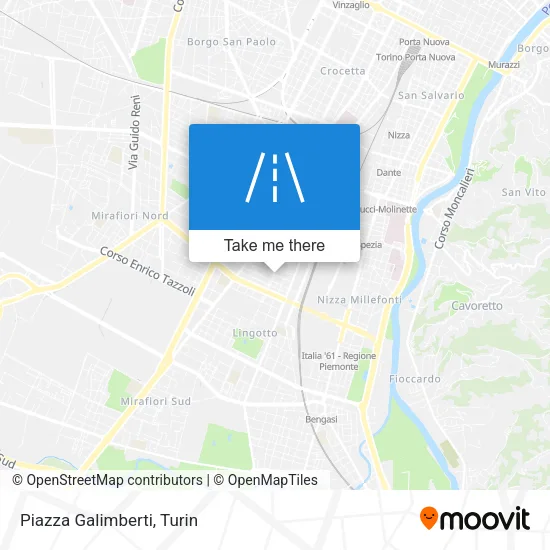Piazza Galimberti map