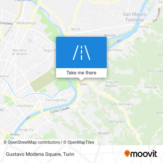 Gustavo Modena Square map