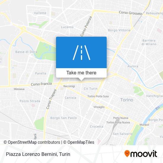 Piazza Lorenzo Bernini map