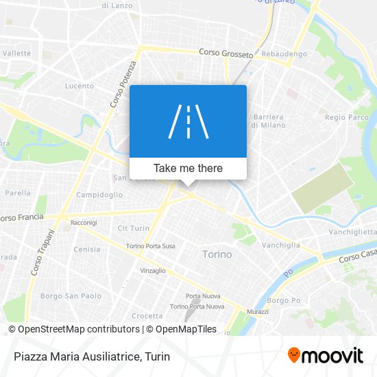 Piazza Maria Ausiliatrice map